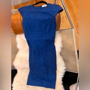 Diane Von Furstenberg Colorblock Sheath Dress NWT Size 0